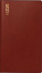 2026 Rido Taschenkalender TM 15 A6 bordeaux