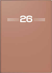 2026 Rido Taschenkalender perfect/Technik I A6 caramel