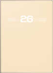 2026 Rido Taschenkalender perfect/Technik I A6 sand