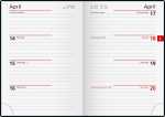2026 Rido Taschenkalender perfect/Technik I A6 blau...