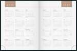 2026 Rido Taschenkalender Premium YL Mini „One Line“ A6 Papier