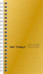 2026 Rido Taschenkalender Timing 2 A6 gold