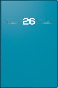 2026 Rido Taschenkalender partner/Industrie I A7 petrol