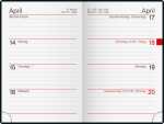 2026 Rido Taschenkalender partner/Industrie I A7 sw...