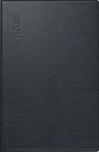 2026 Rido Taschenkalender Industrie II A7 Leder sw