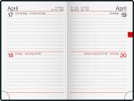 2026 Rido Taschenkalender Industrie II A7 Leder sw