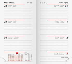 2026 Rido Wochen-Ersatzkalendarium Taschenplaner 4003273789678