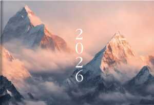2026 Rido Taschenkalender Septimus „Mountain“ A6 quer Papier