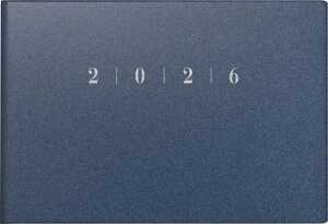 2026 Rido Taschenkalender Septimus A6 quer blau