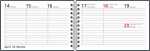 2026 Rido Taschenkalender Septimus A6 quer grau...