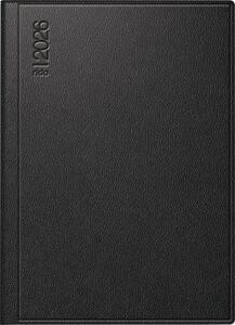 2026 Rido Taschenkalender Technik III A6 Leder sw