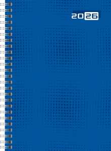 2026 Rido Buchkalender futura 2 A5 Papier blau