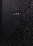 2026 Rido Buchkalender futura 2 „Carbon“ A5