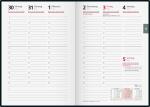 2026 Rido Buchkalender futura 2 „Carbon“ A5