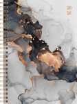 2026 Rido Buchkalender Premium YL „Marble“ A5...