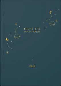 2026 Rido Buchkalender Premium YL „Universe“ A5 Papier