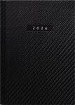 2026 Rido Buchkalender Chefplaner „Carbon“ A5
