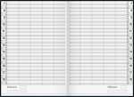 2026 Rido Buchkalender Ultraplan 190×275 mm dunkelblau