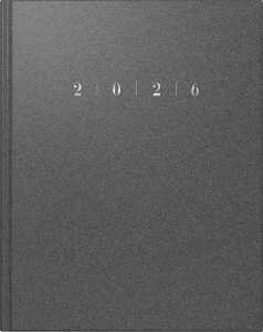 2026 Rido Buchkalender Managerkalender TM 205×260 mm grau