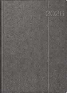 2026 Rido Buchkalender Conform A4 grau