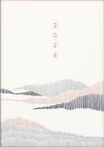 2026 Rido Buchkalender Premium YL „Simple“ A5 Papier