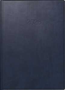 2026 Rido Buchkalender ROMA 1 A5 blau