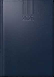 2026 Rido Buchkalender ROMA 1 A5 dunkelblau
