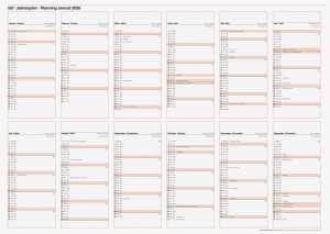 2026 Rido Plakatkalender 860×610 mm
