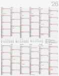 2026 Rido Plakatkalender Vertikal 700×900 mm