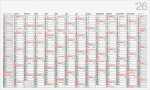 2026 Rido Plakatkalender Office II 1140×685 mm