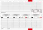 2026 Rido Querterminbuch septant 305×105 mm anthrazit