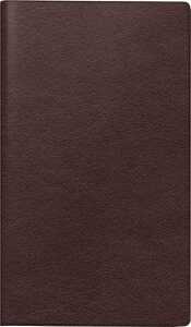 2026 Rido Taschenkalender TM 12 A6 Leder weinrot