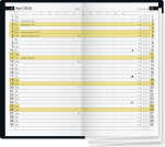 2026 Rido Taschenkalender Miniplaner d 15 A6 hellbraun