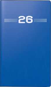 2026 Rido Taschenkalender Miniplaner d 15 A6 blau