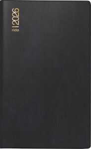2026 Rido Taschenkalender M-Planer A6 sw 4003273791961
