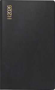 2026 Rido Taschenkalender uni-planer A6 sw
