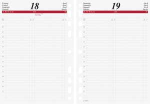 2026 Rido Tageskalendarium Timing 1 A5