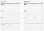 2026 Rido Wochenkalendarium Timeplaner Work A5 sw