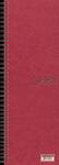 2026 Glocken Vormerkbuch 10x29cm 2S/1W 128Seiten