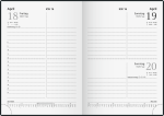 2026 Glocken Taschenkalender 1S/1T 336S schwarz