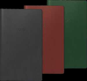 2026 Glocken Faltkalender 9x15cm sort 2S/1M