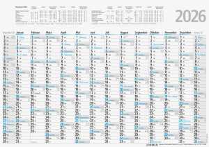 2026 Brunnen Plakatkalender A4