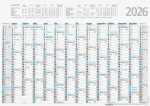 2026 Brunnen Plakatkalender A4