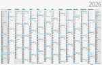 2026 Glocken Plakatkalender A0