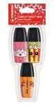 Textmarker BOSS MINI Friends pink gelb orange 3 Stück 4006381543118