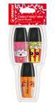 Textmarker BOSS MINI Friends pink gelb orange 3 Stück 4006381543118