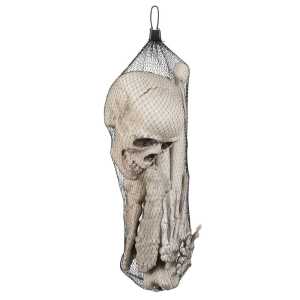 Boland Deko Totenkopf und Knochen 40cm 12 Teile