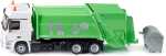 siku LKW Mercedes-Benz Müllwagen weiß/grün 1:50
