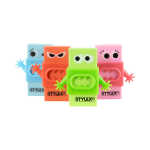 STYLEX Radiergummi Monster 4fach sortiert