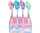 STYLEX Bleistift mit Radiergummi Einhorn 4fach sortiert